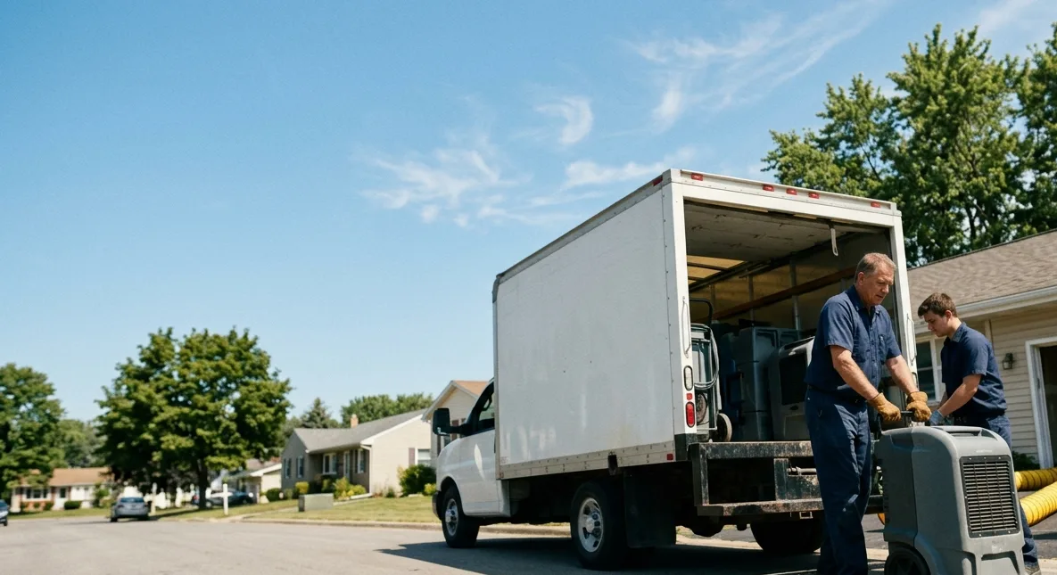 Water Damage Cleanup in Blanford, IN near me